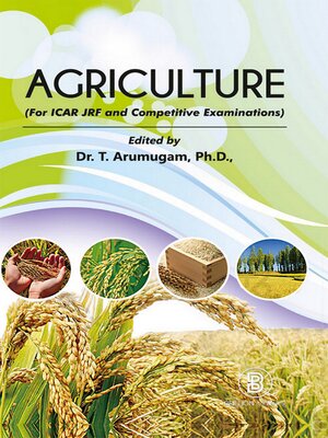 cover image of Agriculture (For ICAR JRF and Competitive Examinations)